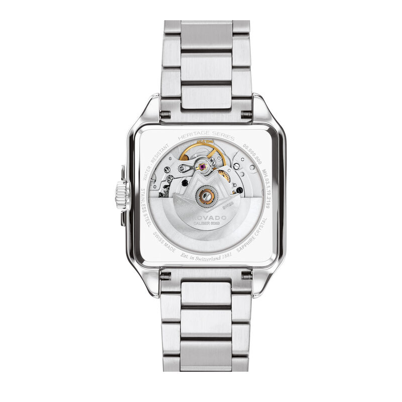 Movado Heritage Series 1917 Automatic Charcoal Black Dial 3650257 image number null