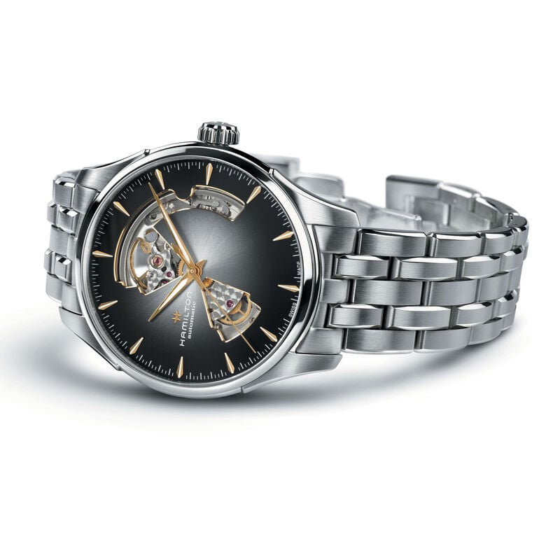 Hamilton Jazzmaster Open Heart Automatic Sunray Brushed Dial H32675181 image number null