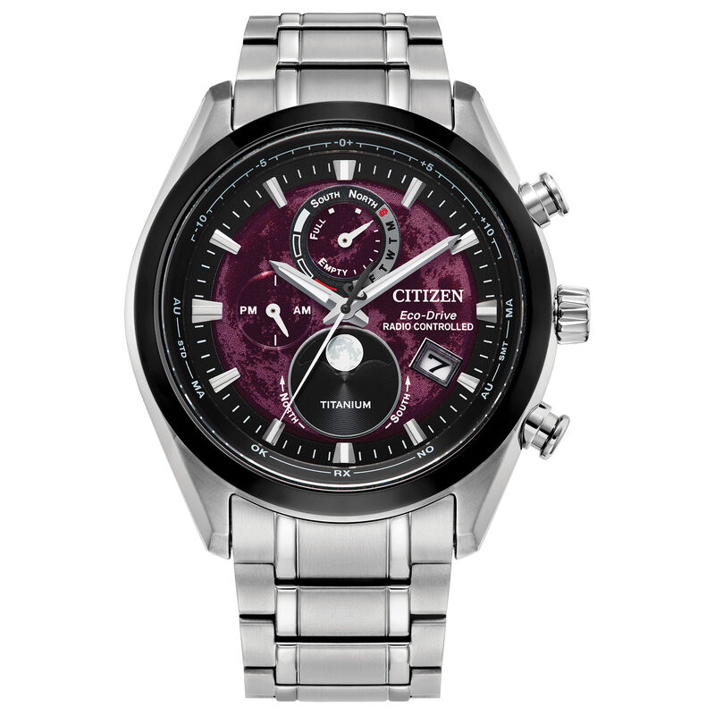 Citizen Eco-Drive Perpetual Calendar Black Dial BY1018-55X image number null