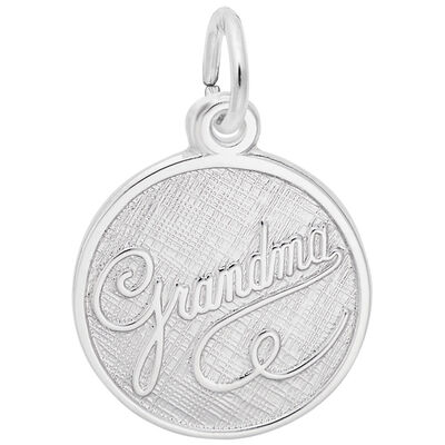 Grandma Charm in Sterling Silver