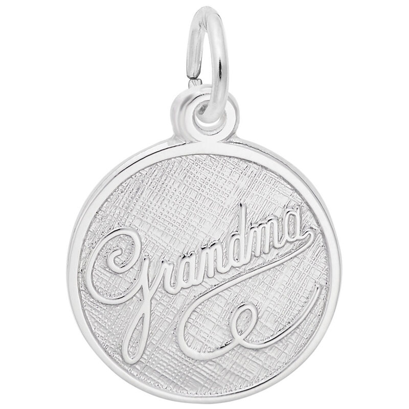 Grandma Charm in Sterling Silver image number null