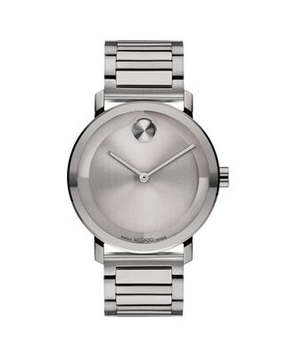 Movado Bold Men's Grey Ion Plated Stainless Steel Evolution 2.0 Watch 3601096