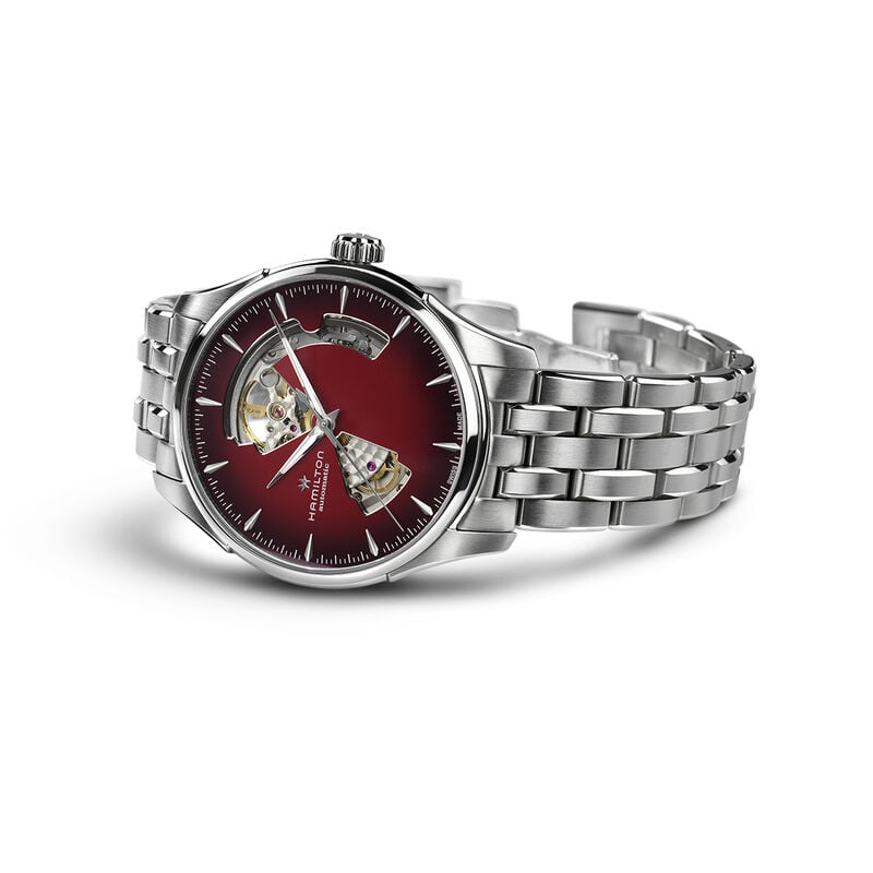 Hamilton Men's Jazzmaster Open Heart Auto Stainless Steel 40mm Watch H32675170 image number null