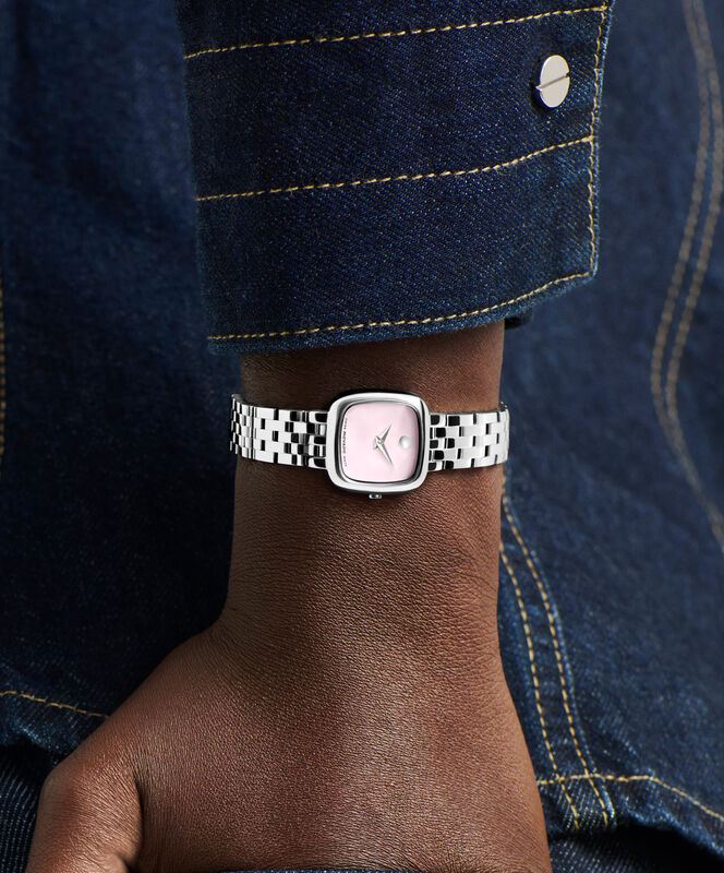 Movado Museum Mini Cushion Blush Dial 0608092 image number null
