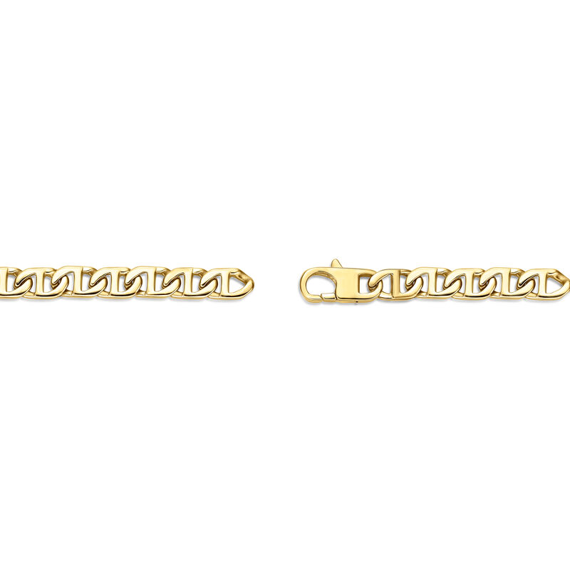 Men's Mariner 10mm Chain Bracelet in Gold Plated Stainless Steel image number null