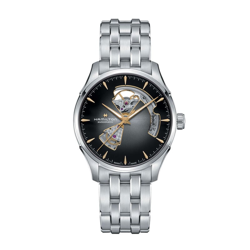 Hamilton Jazzmaster Open Heart Automatic Sunray Brushed Dial H32675181 image number null