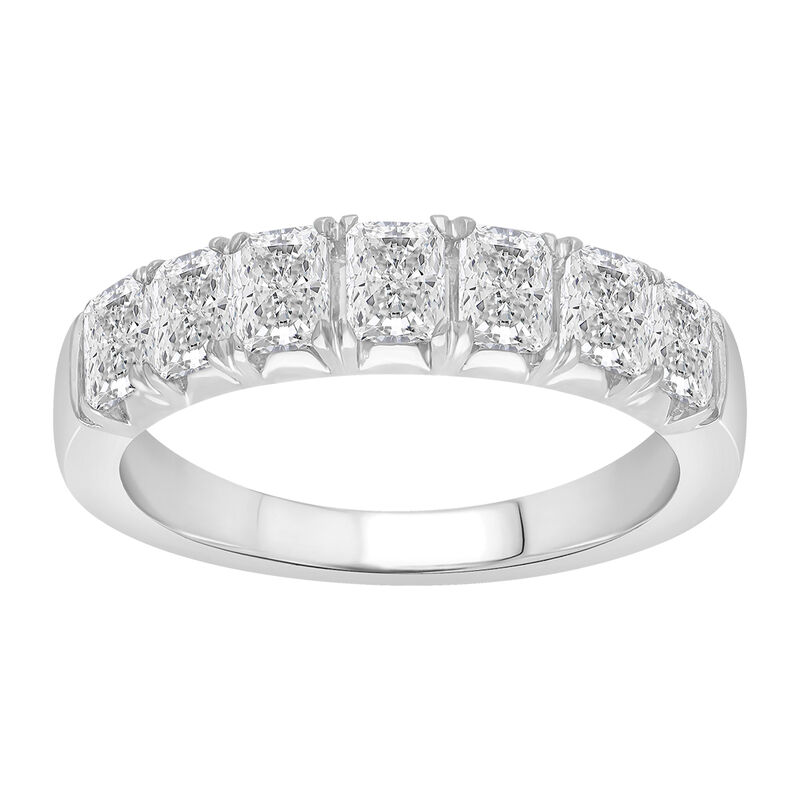 Lab Grown Diamond 2ctw. & 14k White Gold Anniversary Ring image number null