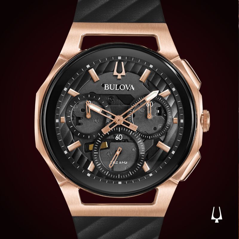 Bulova CURV Men's Chronograph Watch 98A185 image number null