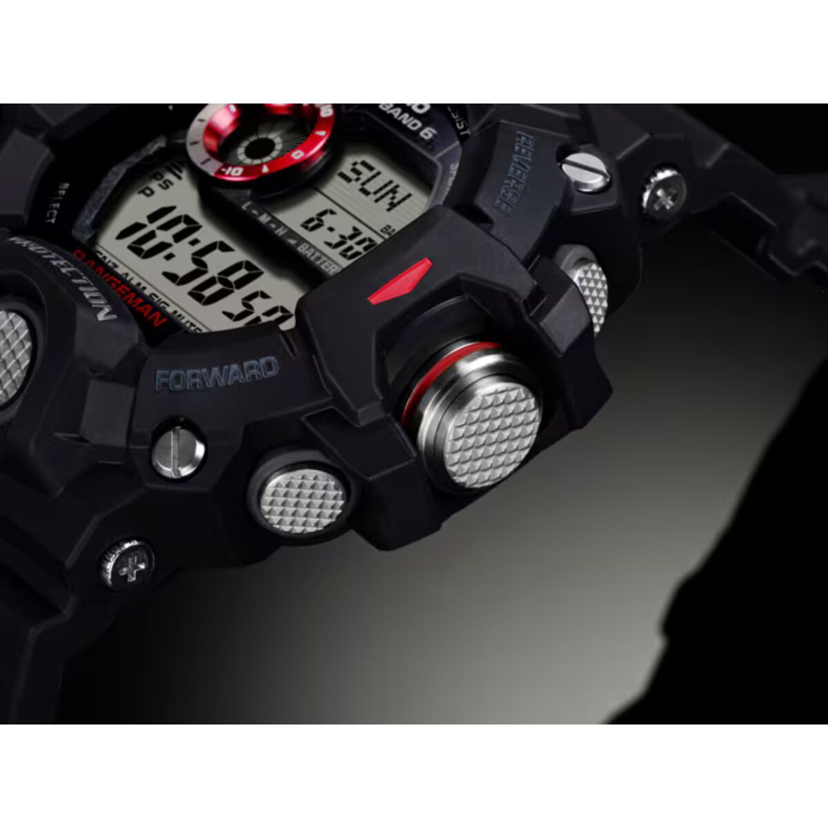 G-Shock Men's Rangeman Multifunction Black Resin Dial & Band 55mm