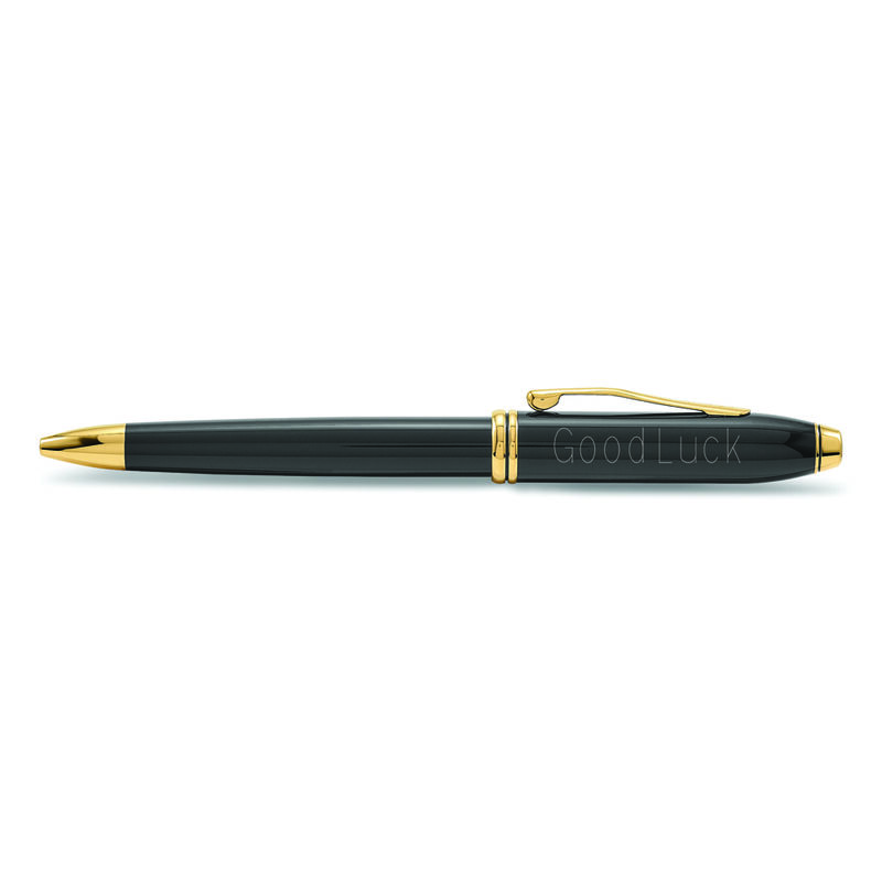 Townsend Black Lacquer with Gold Ball-point Pen image number null