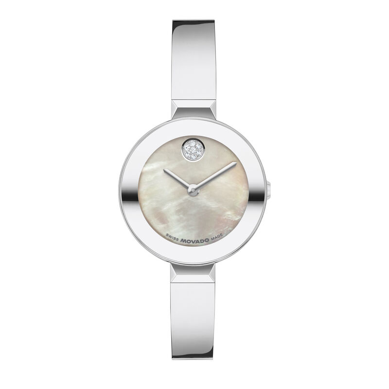 Movado BOLD Bangle Mother of Pearl Gray Dial 3601269 image number null