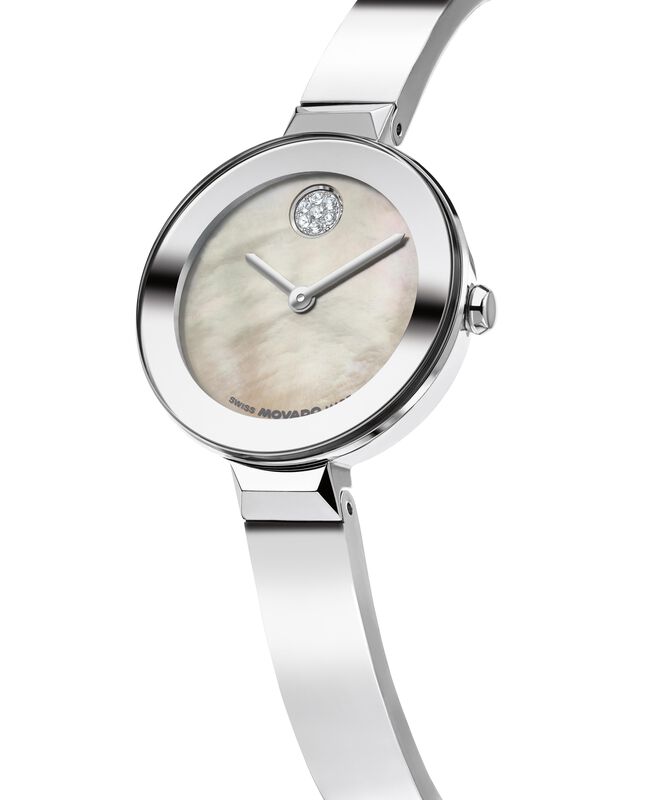 Movado BOLD Bangle Mother of Pearl Gray Dial 3601269 image number null