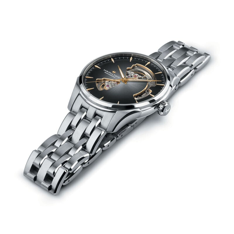 Hamilton Jazzmaster Open Heart Automatic Sunray Brushed Dial H32675181 image number null