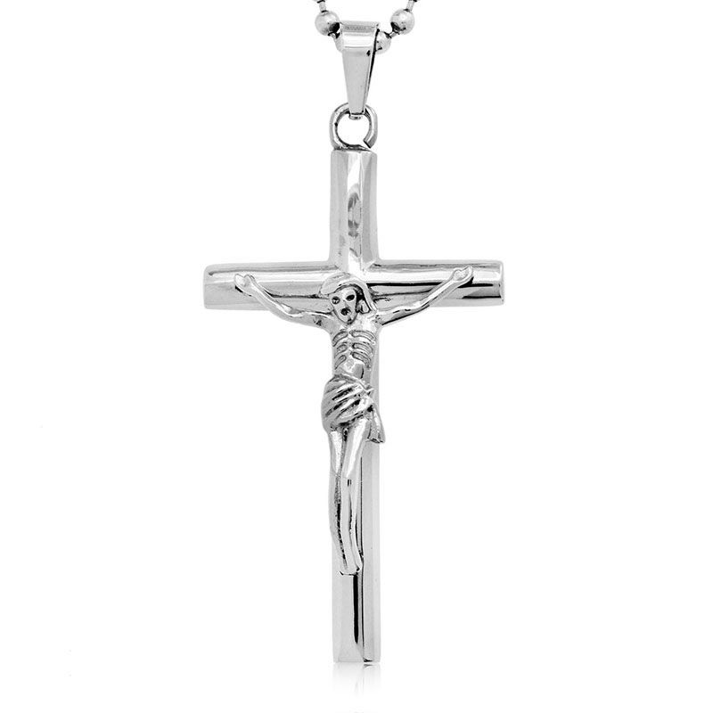 Stainless Steel Crucifix Pendant image number null