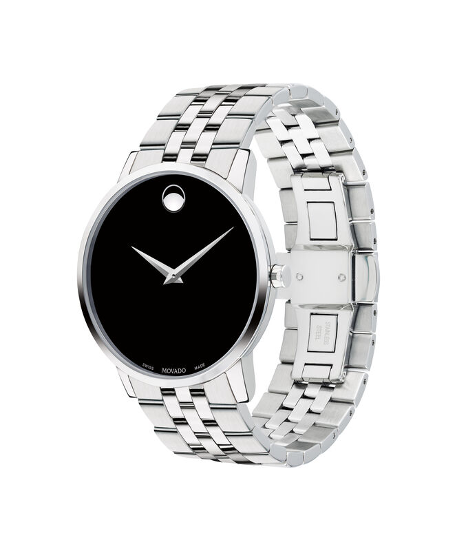 Movado Men's Black Dial Museum Classic Watch 0607199 image number null
