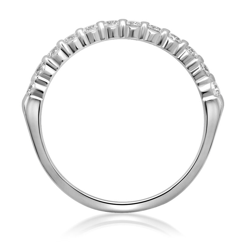 Diamond Band 1/2ctw in 14k White Gold image number null