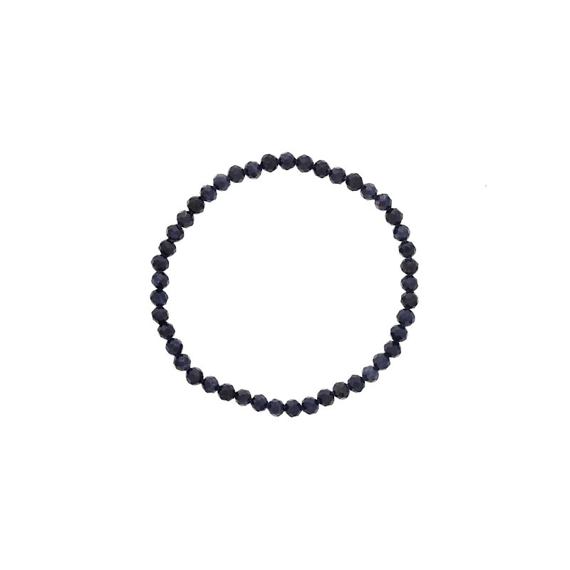 Blue Sapphire Beaded Bracelet image number null