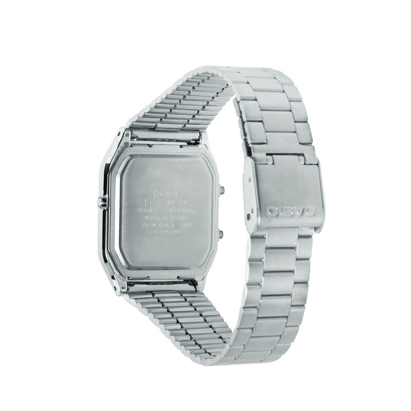 Casio Vintage Ana Digi Silver Dial AQ230 image number null