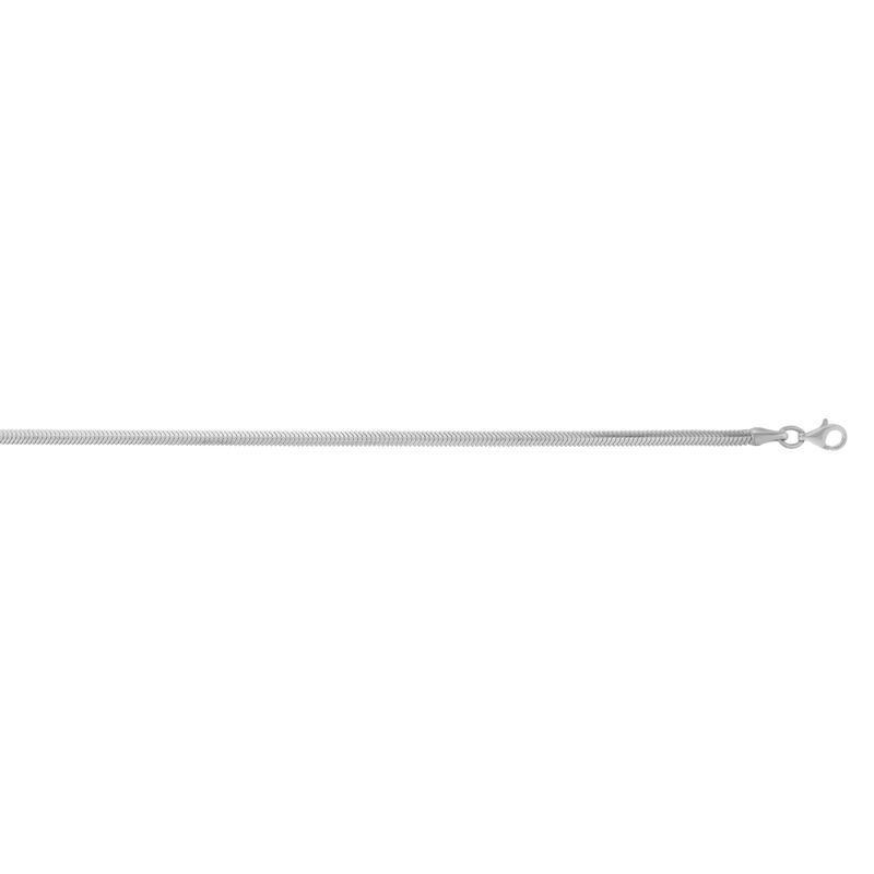 Snake Chain 18" in Sterling Silver (2.6mm) image number null