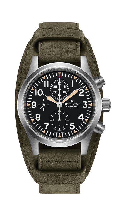 Hamilton Men's Khaki Field Watch in Stainless Steel H71706830 image number null