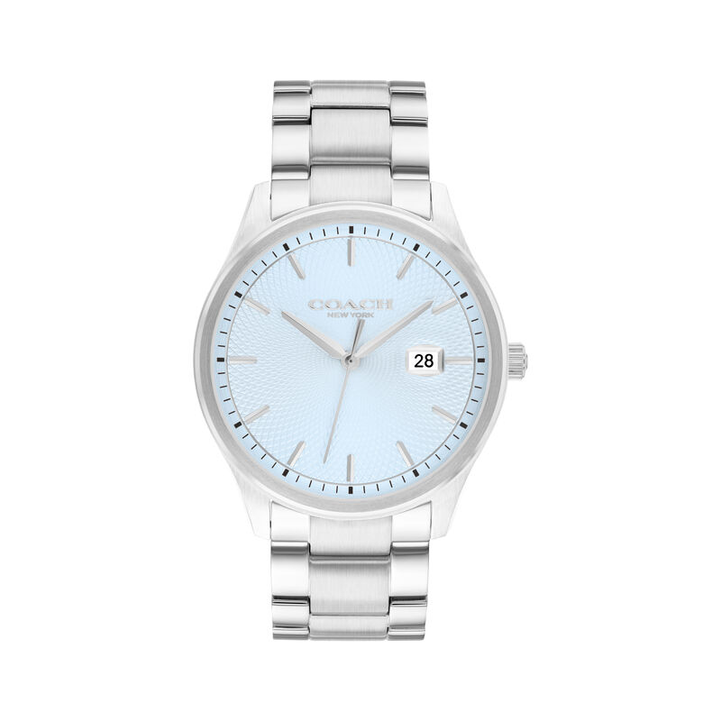 Coach Men's Blue Dial Stainless Steel Watch 14602751 image number null