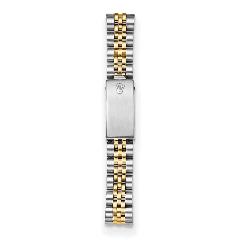 Rolex Ladies' Pre-Owned Diamond Mother of Pearl 26mm Watch in Stainless Steel & 18k Yellow Gold CRX102 image number null