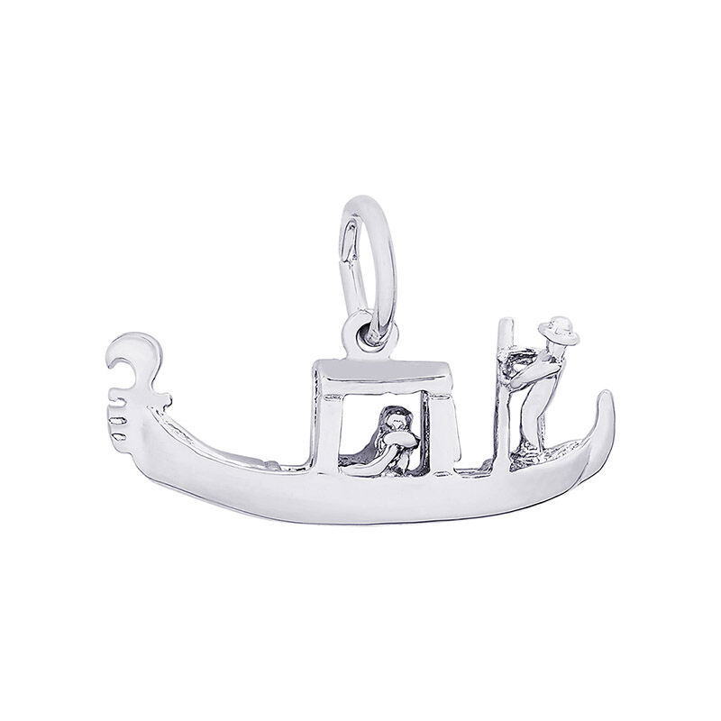 Gondola Sterling Silver Charm image number null