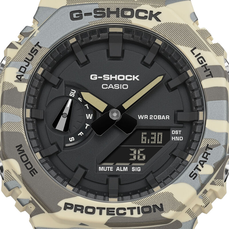 G-SHOCK Analog Digital Black Dial GA2100CM-5A image number null