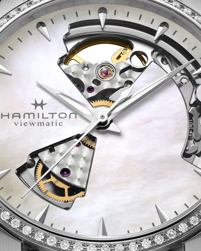 Hamilton Ladies' Jazzmaster Open Heart Auto Watch H32205890 image number null