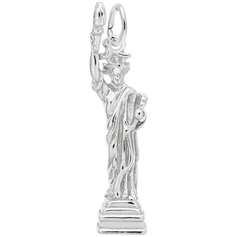 Statue Of Liberty Charm in Sterling Silver image number null