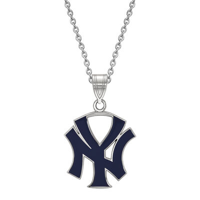 New York Yankees Large Navy Logo Pendant