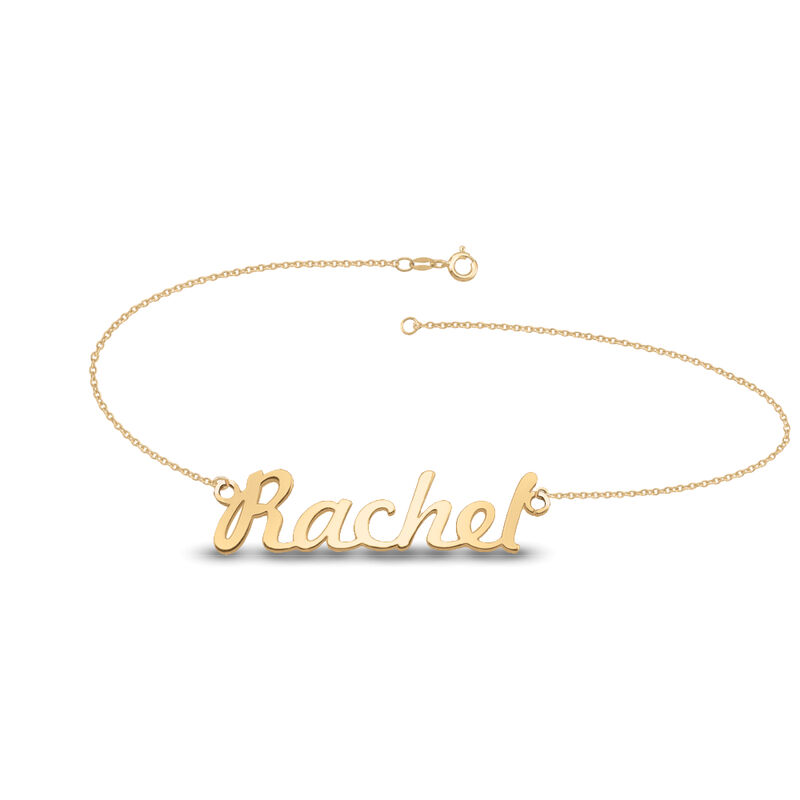 Name Bracelet in 10k Yellow Gold image number null