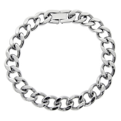 Men's Stainless Steel Chunky Chain Link Bracelet