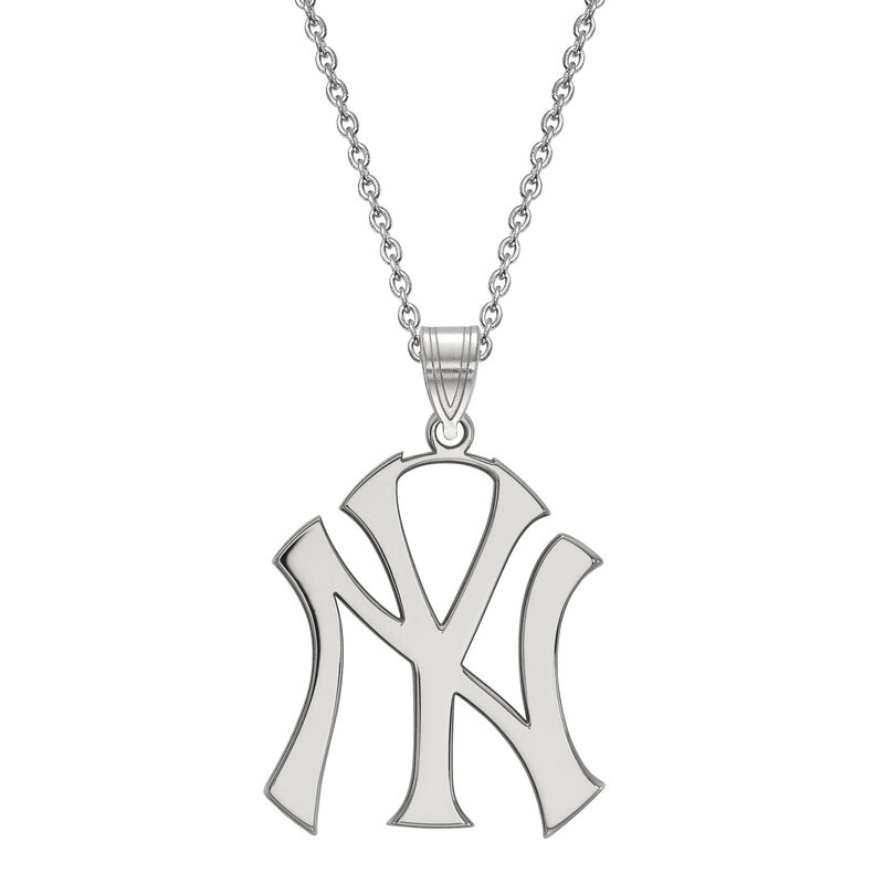 New York Yankees XL Pendant in Sterling Silver  image number null