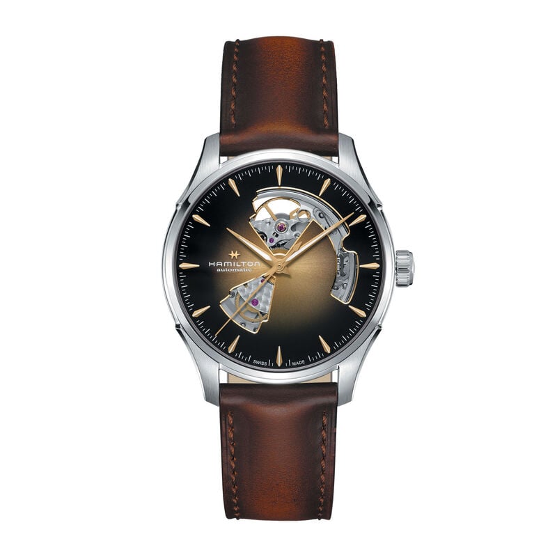 Hamilton Jazzmaster Open Heart Automatic Sunray Brushed Dial H32675501 image number null