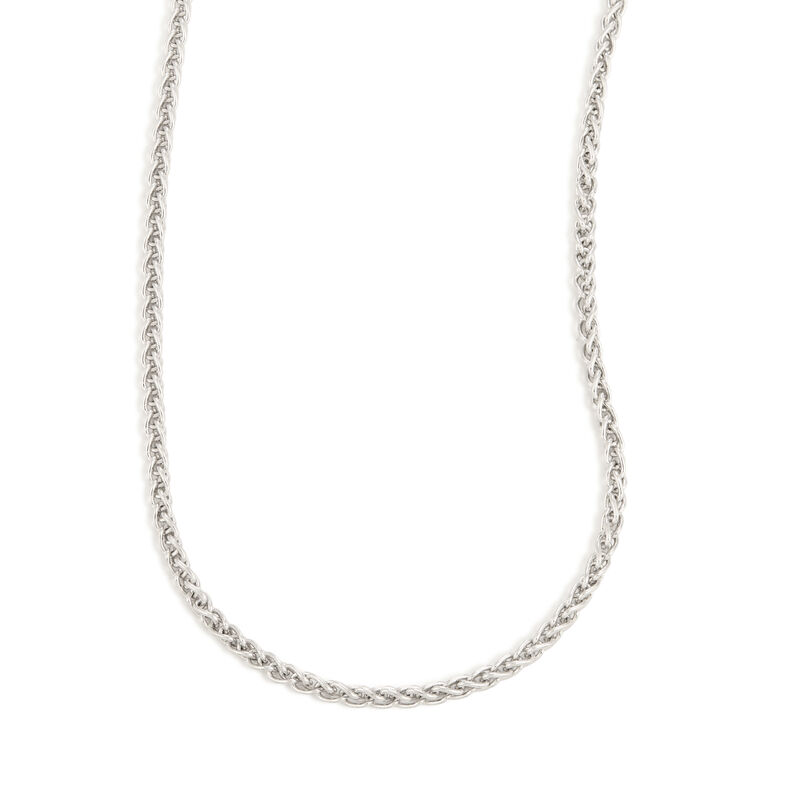 Spiga Chain 20" in Sterling Silver (1.5mm) image number null