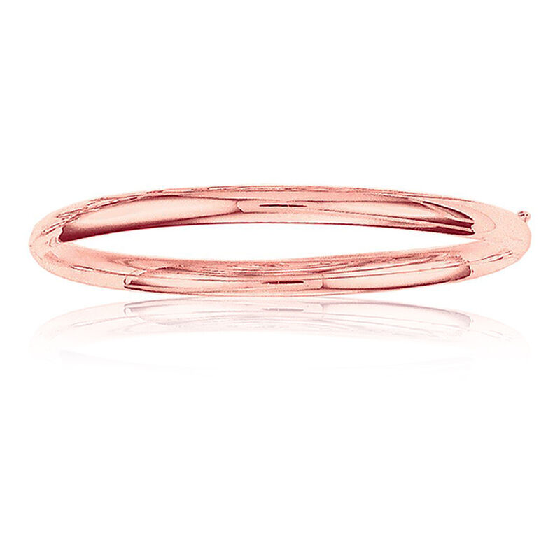 Classic Bangle 5mm in 14k Rose Gold image number null
