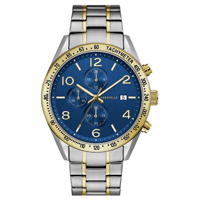 Bulova Caravelle Men's Sport Chronograph Watch 45B152