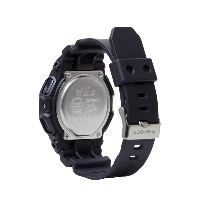 G-Shock Men's Digital Gold Dial Black Resin 53mm Watch GD010GB-1A9 image number null