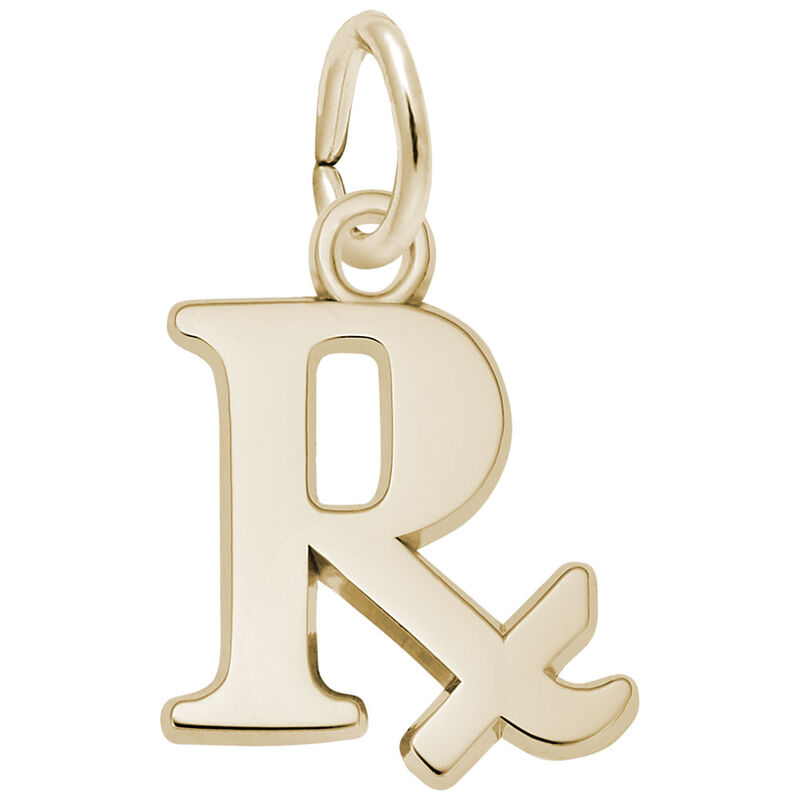 Pharmacy Charm in 10k Yellow Gold image number null
