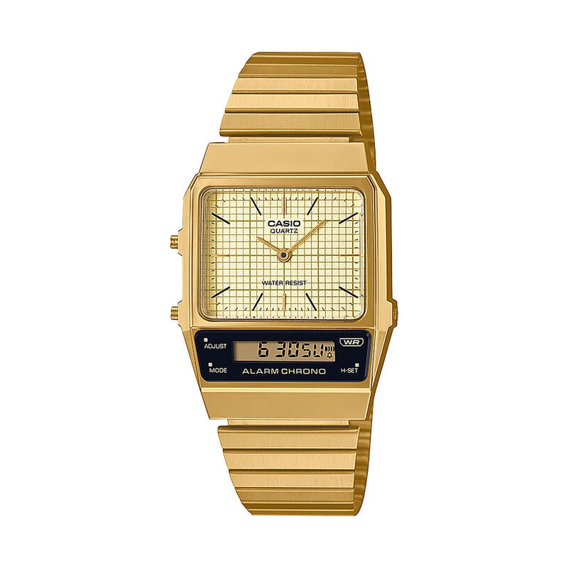 Casio Vintage Ana Digi Retro Dial AQ800 image number null