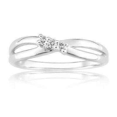 Three-Stone Diamond Fashion Ring