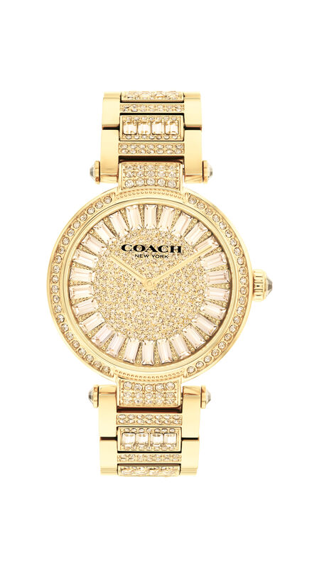 COACH Ladies' Cary Gold Tone Stainless Steel 34mm Watch 14504268 image number null