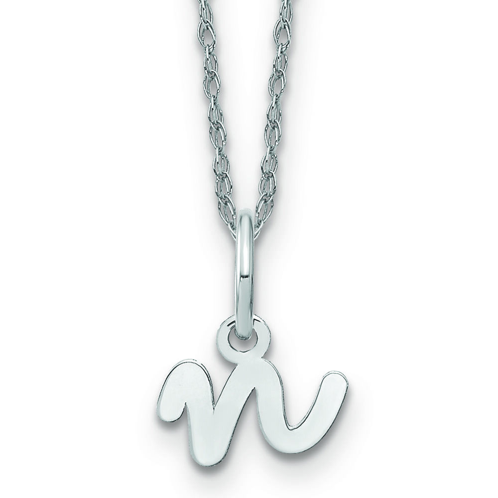 Type Letter N Pendant Necklace | Mimi So
