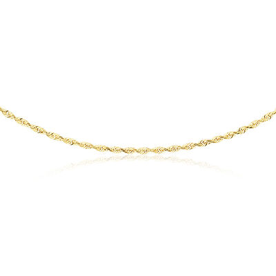 Rope Chain 18" in 10k Yellow Gold (1.5mm)