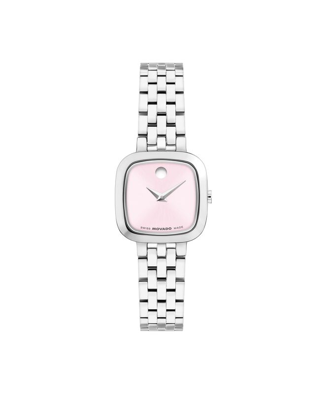 Movado Museum Mini Cushion Blush Dial 0608092 image number null