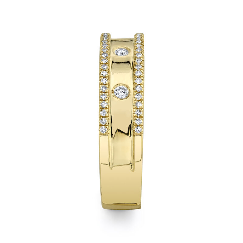 Diamond 1/4ctw. Fashion Ring in 14k Yellow Gold image number null