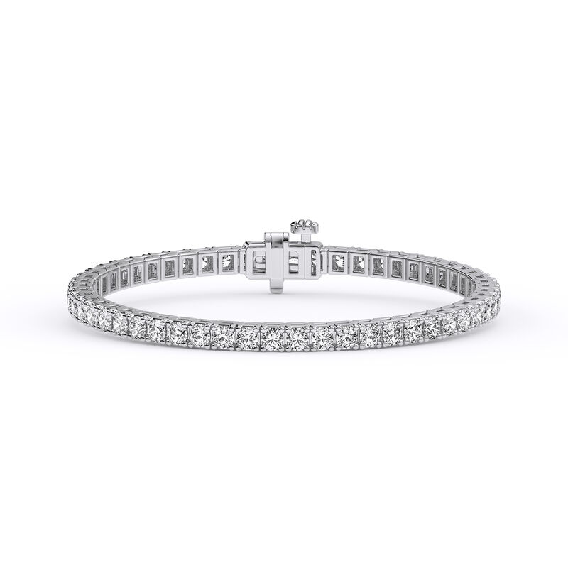 Lab Grown Diamond 5ctw. Tennis Bracelet in 14k White Gold image number null
