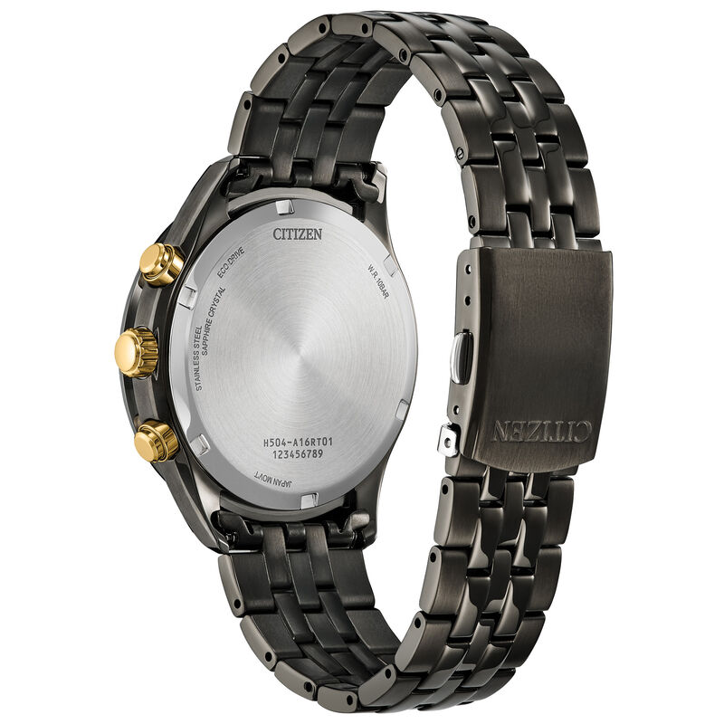 Citizen Dress Classic Chronograph Black Dial Limited Edition AT2576-68E image number null