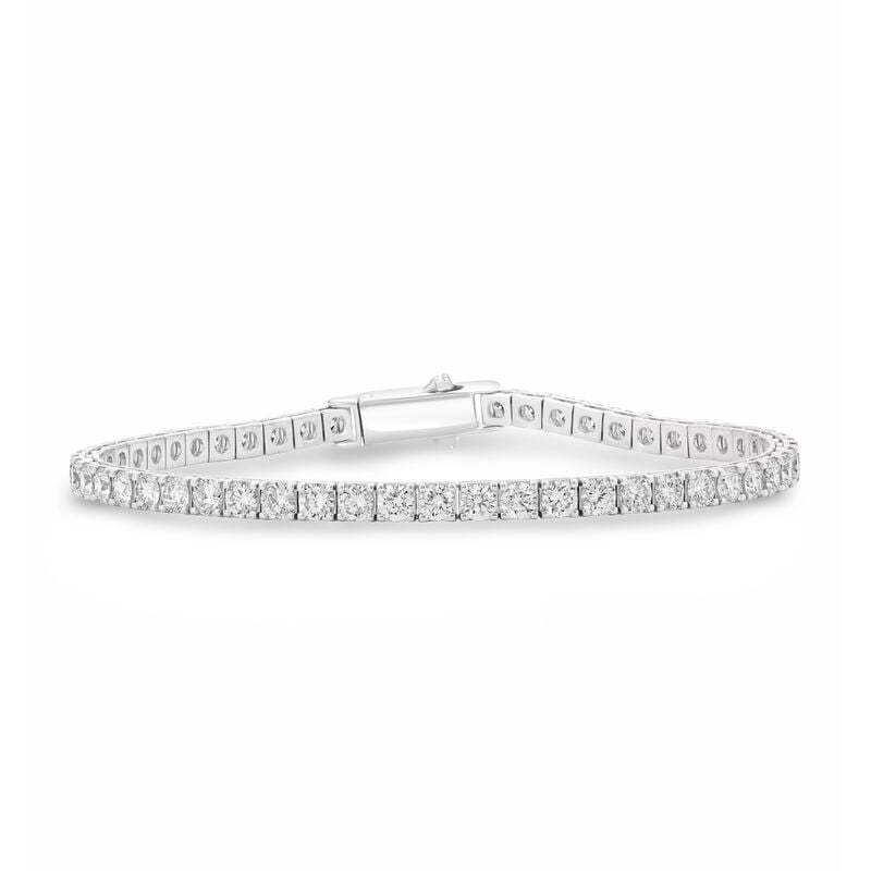 Lab Grown Diamond 6ctw. Tennis Bracelet in Sterling Silver image number null
